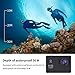 YUNTAB Sport Action Camera Vlog DV, HD 1080P 2.0 inch, 5MP, 120 Degree Wide-Angle, 30m Underwater Waterproof Camcorder(Black)