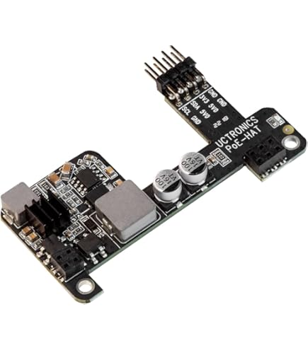 Amazon.com: UCTRONICS PoE HAT for Raspberry Pi 4B, IEEE 802.3af Amazon.com: UCTRONICS PoE HAT for Raspberry Pi 4B, IEEE 802.3af