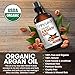 Shiny Leaf Organic Argan Oil for Hair, Face and Body â€“ 100% Pure Morrocan Oil, Natural Moisturizer, Prevents Signs of Aging, Promotes Smooth Hair, Makes Skin Soft and Glowing, Premium Quality 4oz