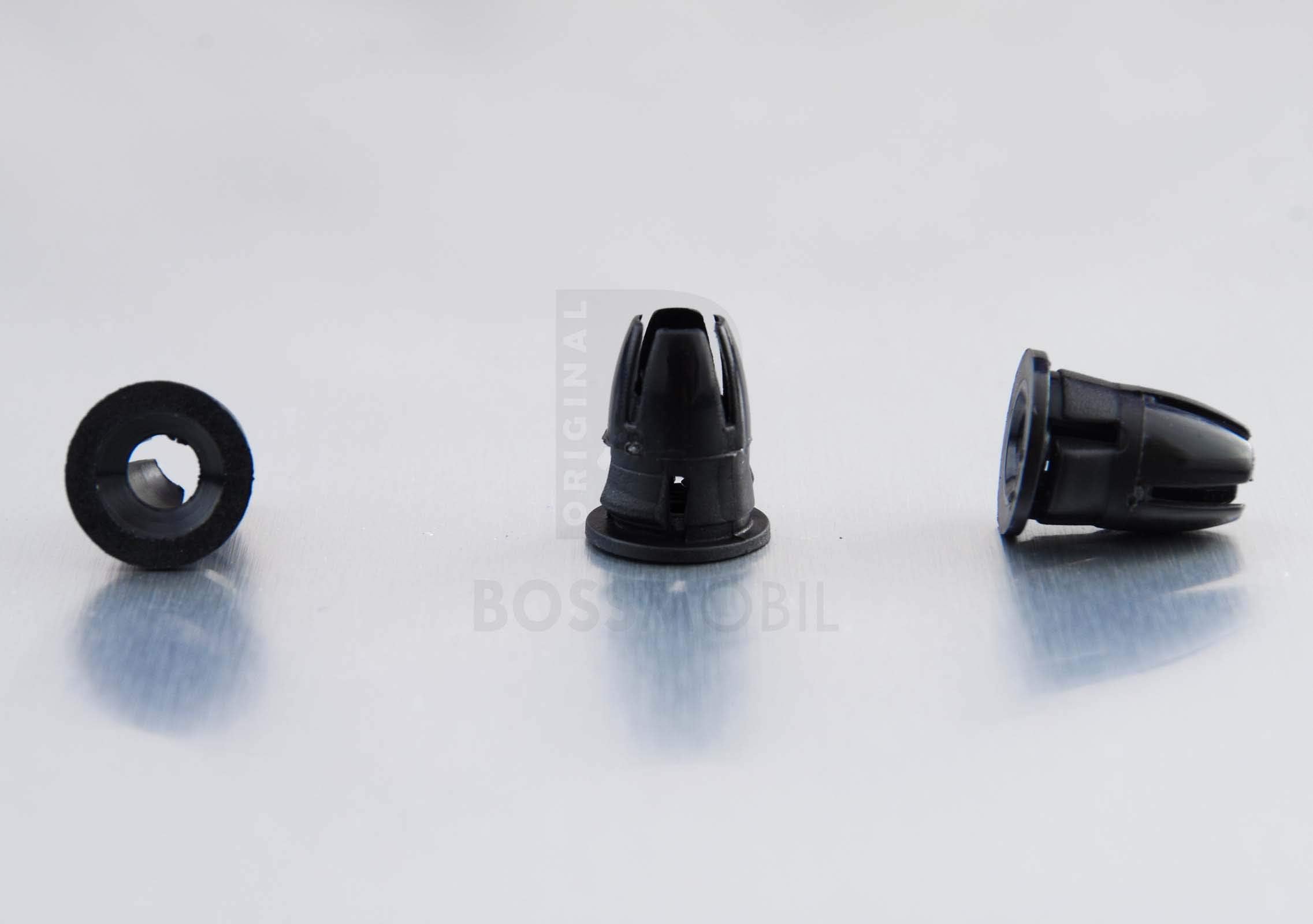 3 Pieces Original Bossmobil Trim Drückkn–Pfe trim clip Fastener S Class C, 11 X 13 X 8 mm, C215 W220