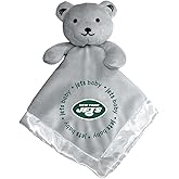 Baby Fanatic NFL New York Jets Security Bear Blanket, One Size, Gray