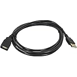 Monoprice 15-Feet USB 2.0 A Male to A Female Extension 28/24AWG Cable (Gold Plated) (105435)
