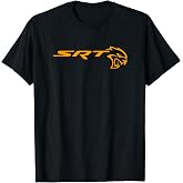 Dodge Men's SRT Hellcat Black Modern Fit Short Sleeve T-Shirt