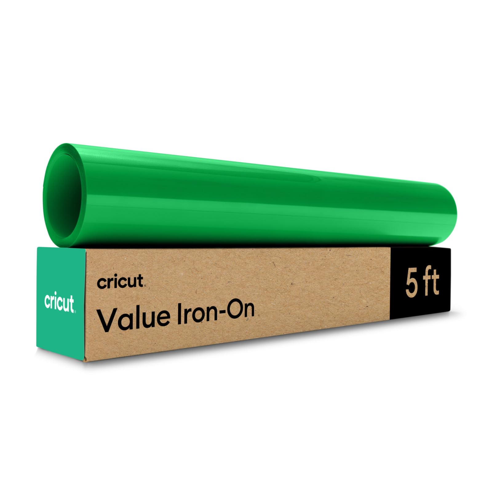 Photo 1 of Cricut Value Iron On, Green (12in x 5ft roll) - HTV Heat Transfer Vinyl