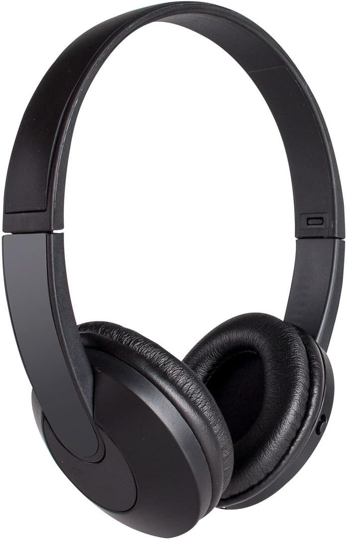 Vivitar V12119NBLKOD Bluetooth Headphone, Black Home