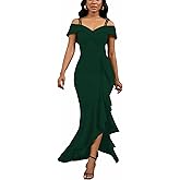 TDiooCor 2026 Women's Sexy Elegant Formal Dress Sleeveless Wedding Guest Bride Dresses