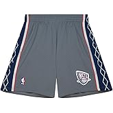 New Jersey Nets Hardwood Classics 2004/05 Mens Gray Swingman Shorts