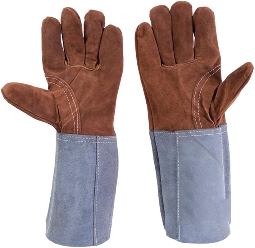 Welding Gloves, High Temperature Insulation Wear Resistant Fire Line