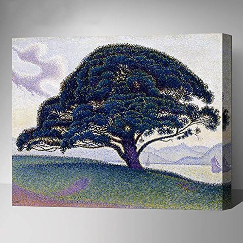 Made4u [ Neo-Impressionism Series [ 20" ] [ Thicker (1") ] [ Wood Framed ] Paint by Numbers Kit with Brushes and Paints (Pointillism XYXPI4121)
