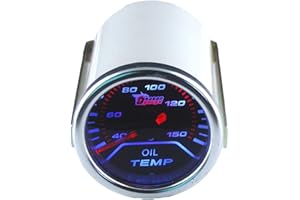 ESUPPORT Car 2" 52mm Oil Temp Gauge Meter Temperature Light Automotive