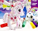 Crayola Washimals Peculiar Pets Colour and Wash Playset Unicorn Dragon Owl Yeti view 2