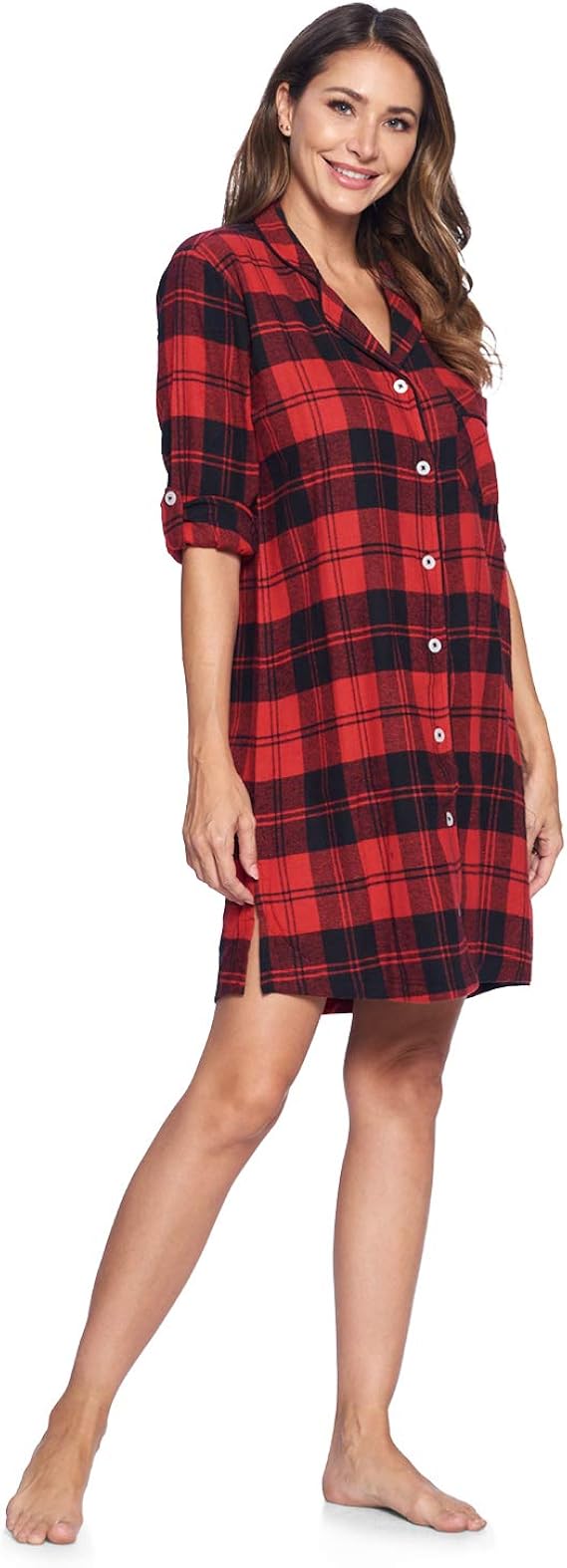 Ashford \u0026 Brooks Women's Flannel Plaid 