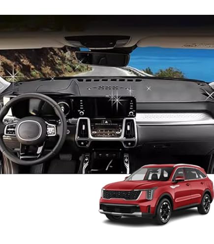 Toyota Wigo 2023-2025 Leather Dashboard Cover, Car Accessories, Toyota