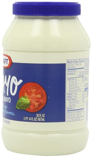 KRAFT REAL MAYONNAISE IN PLASTIC JAR 30 OZ