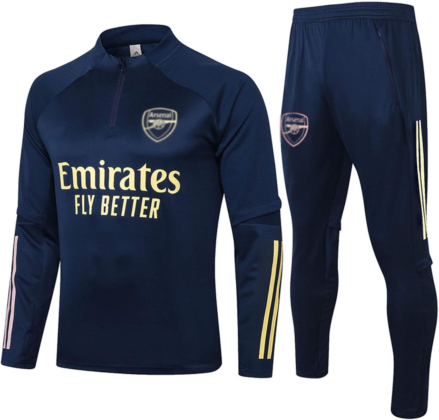 2021 Arsenal Men's Soccer Training Wear, Long Sleeve Football Jerseys