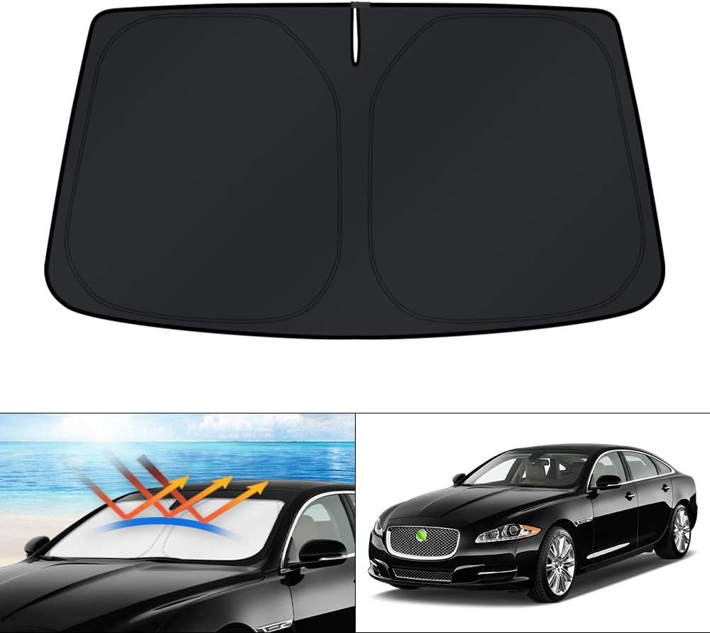 KUST Windshield Sun Shade for 20102019 Jaguar XJ Sedan Sunshade