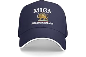 Make Iran Great Again Hat Old Iran Hat MIGA Old Persian Flag Lion Sun Caps Vintage Flag Baseball Cap Hats for Men Women