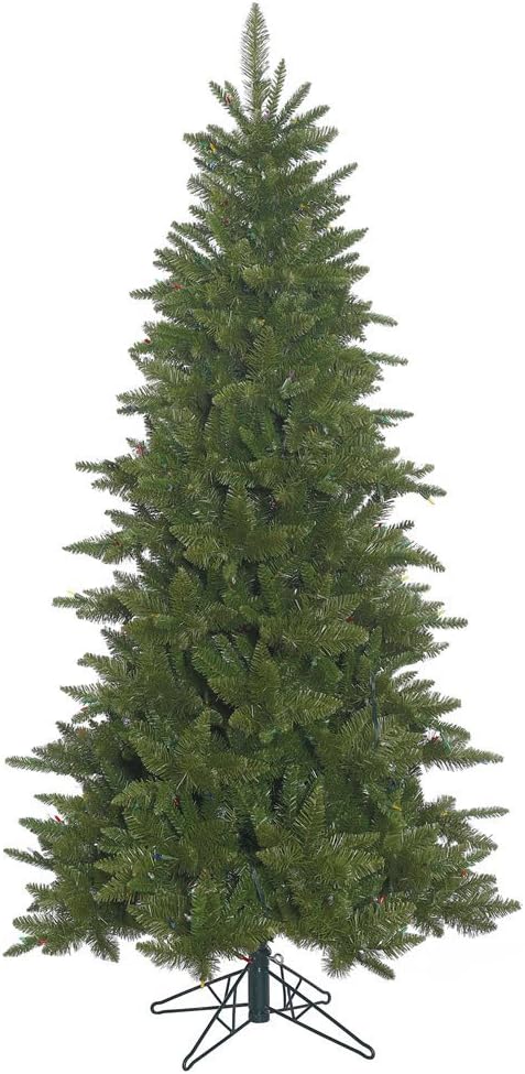 Vickerman Unlit Slim Durango Spruce Artificial Christmas Tree, 4.5' x 32"
