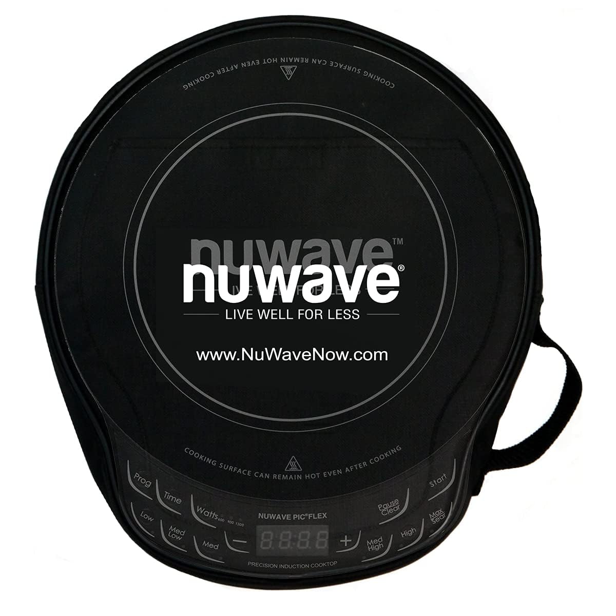 Nuwave Carrying Case Exclusively for Flex or Diamond PIC Cooktop, Insulated & Water Resistant, Sold by Original Manufacturer, Only for Use with PIC Models 30501, 30502, 30511, 30532, 30537, & 30527