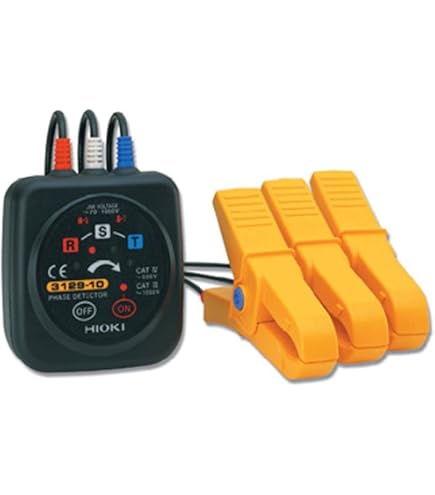 3 AEMC 6609 (2121.11) Phase & Motor Rotation Meter, 40 To 600VAC Phase ...
