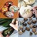 Metallic Marker Paint Pens - Beupro Metallic Color Painting Pens Art Marker Set of 10 Assorted Colors for Gift Card Making, DIY Photo Album, Rock Painting, Glass, Metal, Wood, Works on Most Surfaces