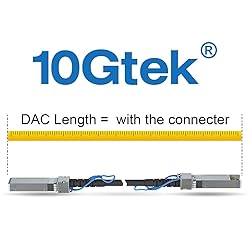 10Gtek 1.25G SFP DAC Twinax Cable - Gigabit Passive