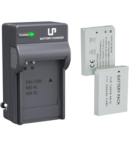 Amazon.com: BnvxR Battery Pack for Canon PowerShot A3400 is, A3500