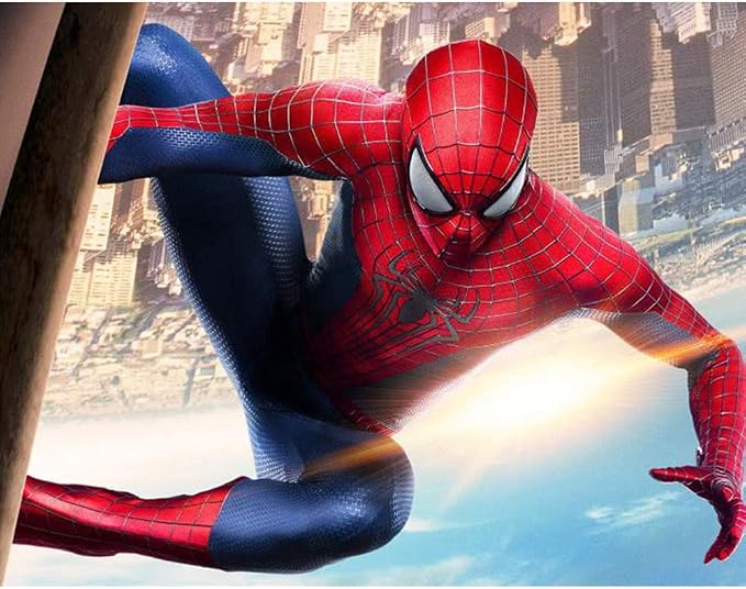 Amazon.com: DIY 5D Spiderman Diamond Painting by Number Kits, Crystal