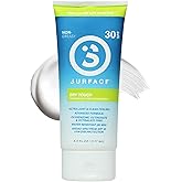Surface Sunscreen Lotion SPF 50 for Face and Body, Natural Formula, Lightweight and Reef Friendly, Broad Spectrum UVA UVB Protection, Water Resistant Sun Care for Outdoor Use, Fragrance Free, 6oz