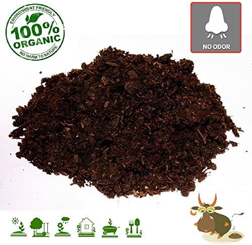 Isoelite Premium Odour Free All Purpose Vermicompost Organic Manure Enriched With Hy-Zyme Granules & Cow Dung For Home Gradening / Plantation Ready To Use ( Pack Of 4980 Grams )
