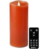 Softflame Christmas Decor Flameless LED Candles with Remote Control, 3