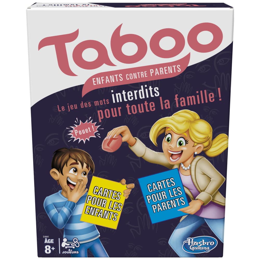 Hasbro Gaming TABOO ENFANTS CONTRE PARENTS