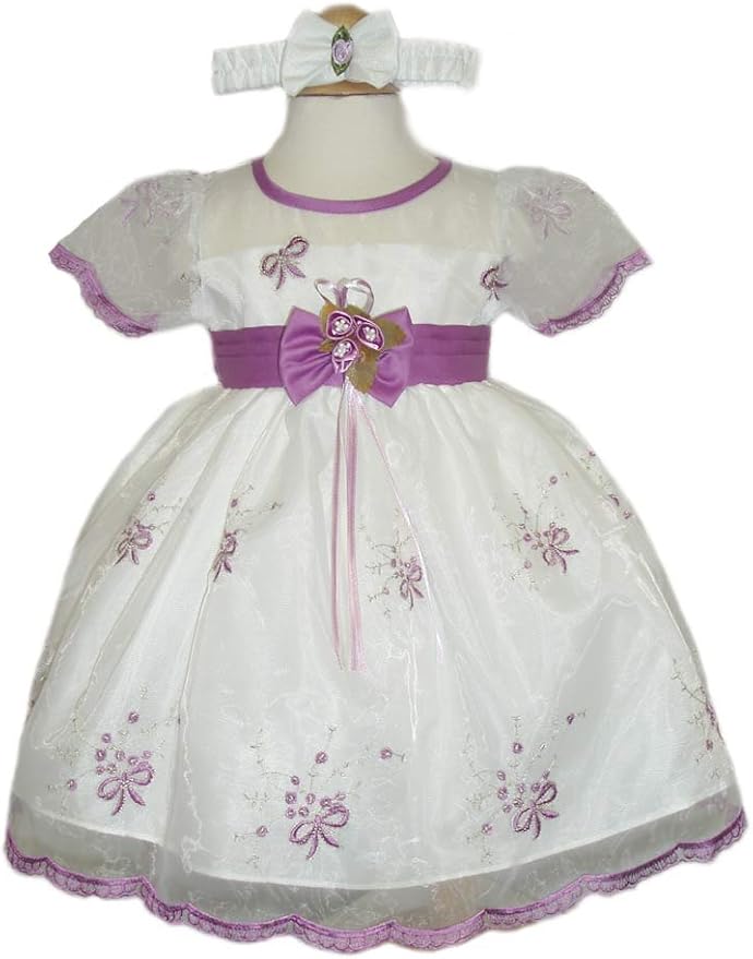 SIZE 6M Light Purple Baby Easter Dress 2 Pc Set (Size 6M