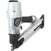 Metabo HPT Metal Connector Nailer, 36&deg; Short Magazine, NR65AK2S | Pneumatic Power Tool, Fits Pre-Punched Fasteners, Strap-Tite System, 1-1/2 to 2-1/2 in Nail Length Range, Placement Nailer