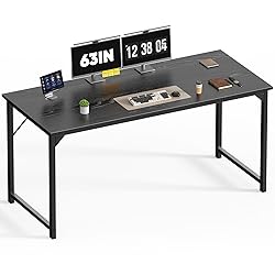DUMOS 63 Inch Office Computer Desk Modern Simple