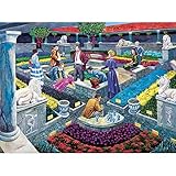 Bits and Pieces - 1000 Piece Murder Mystery Puzzle - Murder at The Museum by Artist Gene Dieckhoner - Solve The Mystery - 1000 pc Jigsaw