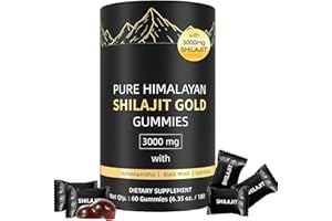 Pure Himalayan Gold Gummies 3000mg - for Energy System,100% Organic Supplement for Men & Women