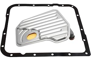 REEOUTDOOR 4L60E Transmission Filter with Gasket Kits Compatible with Chevy Tahoe Blazer Silverado 1500 2500 Suburban 1500 2500 GMC Cadillac, Replaces OE# TF289, 24200796