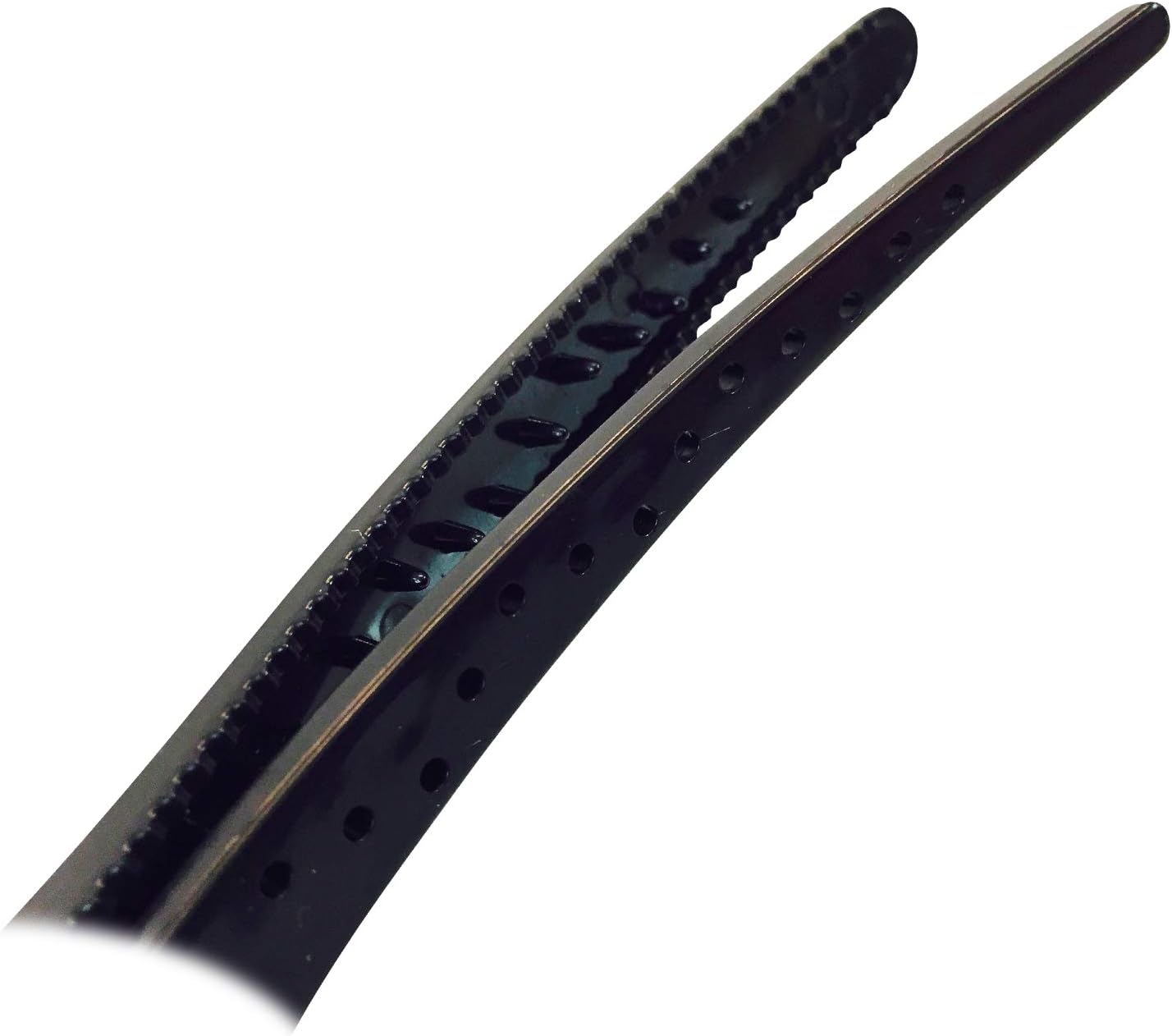 Kobe X-TRA Black Hairdresser's Sectioning Clips - Strong Grip for All Hair Types Ideal for Long and Short Hair. Great for Styling - Image 3