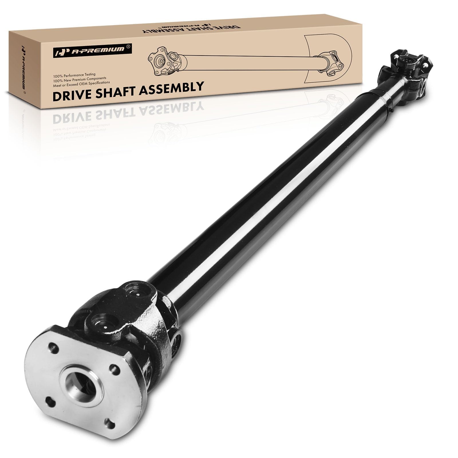 Photo 1 of A-Premium Rear Drive Shaft Prop Shaft Driveshaft Assembly [4WD] Compatible with Toyota 96-98 3.4L Auto Trans, 4Runner SR5 99-00 3.4L Auto Trans, 4Runner 96-00 2.7L Manual Trans, Replace# 371103D300