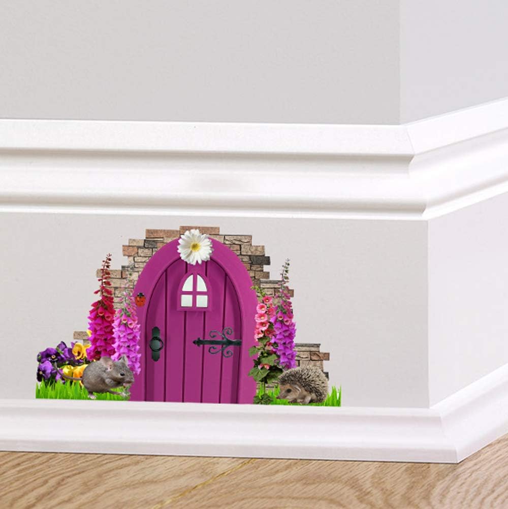 Best fairy garden wall mural