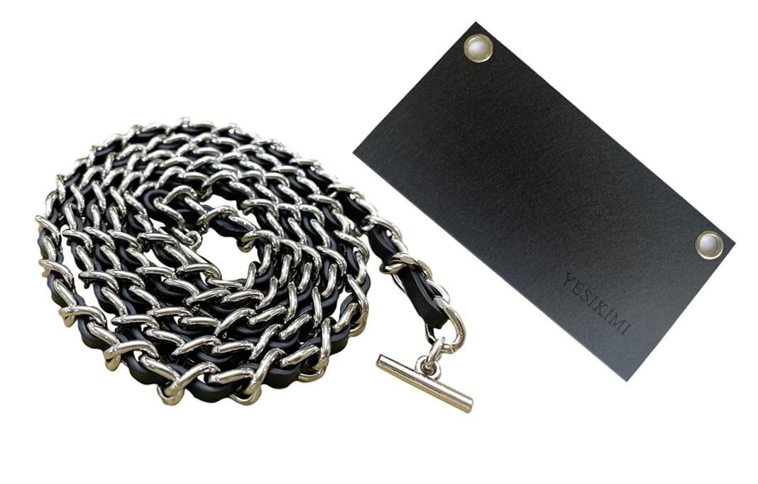 変換キット 本物の牛革レザーチェーン + インサートチェンジシャネル クラシック ロングフラップウォレット 小さなクロスボディバッグに