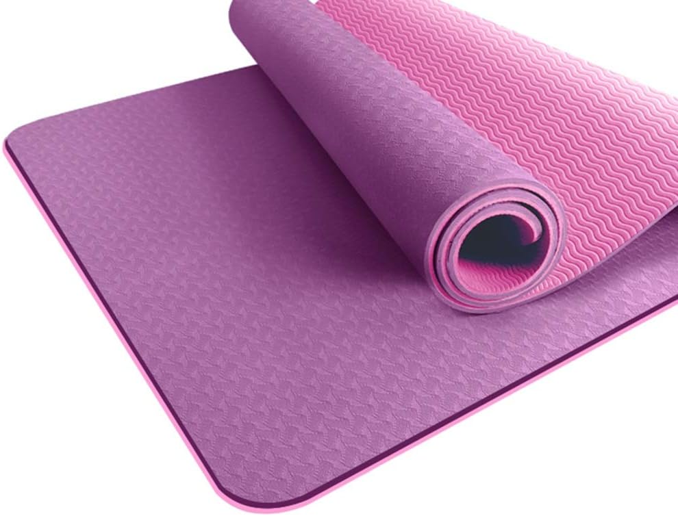 WZHIJUN Yoga Mats 8mm Professional Yoga Mat TwoTone Double