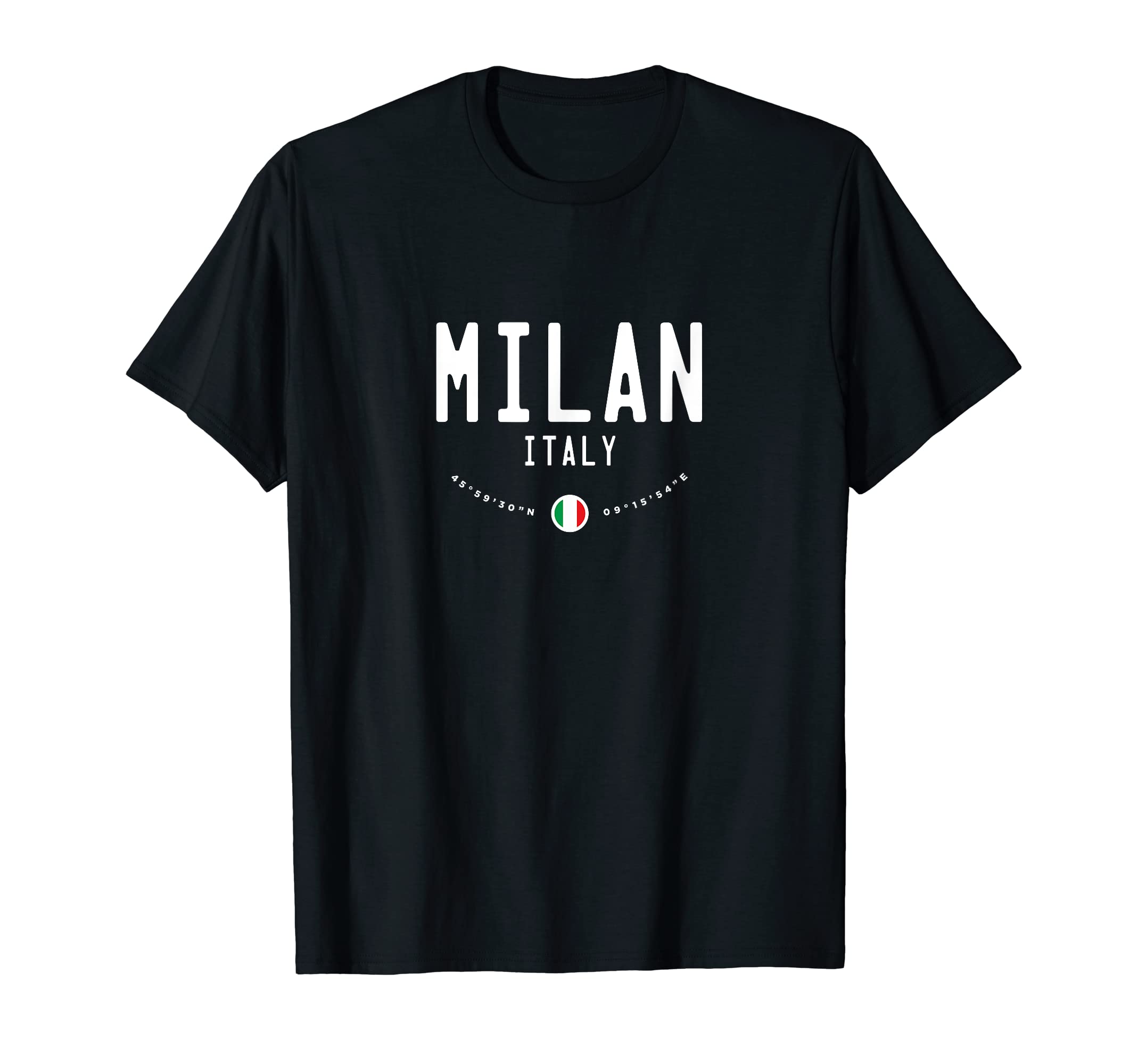 Milan Italy Flag T-Shirt