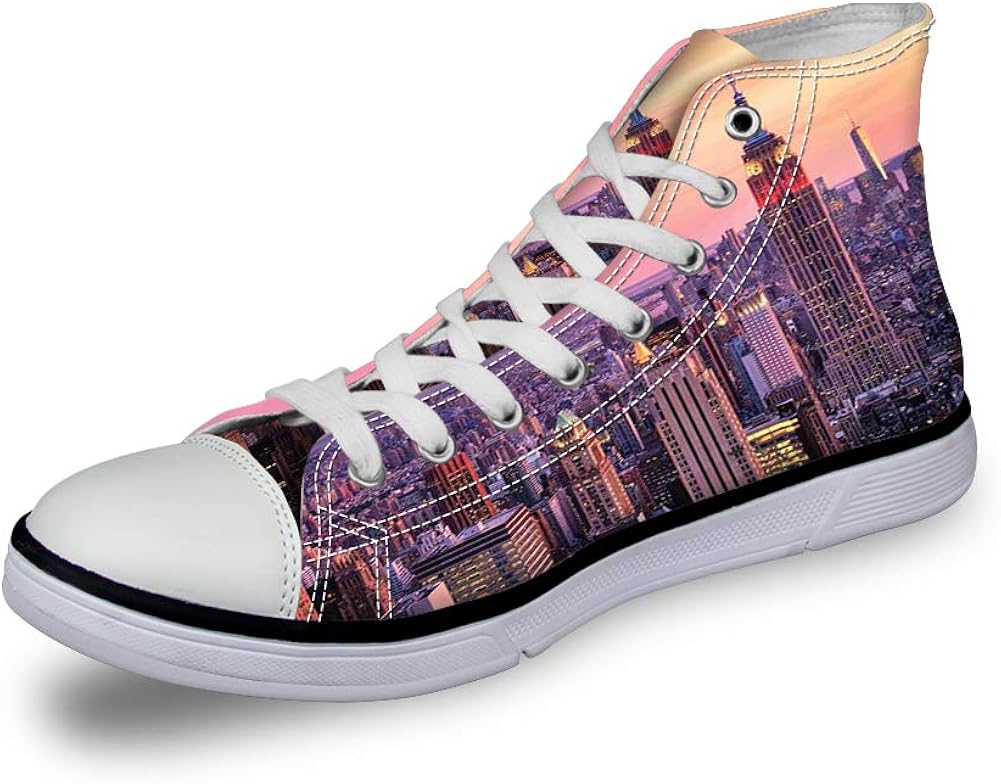 High Top Classic Casual Canvas Sneakers Lace