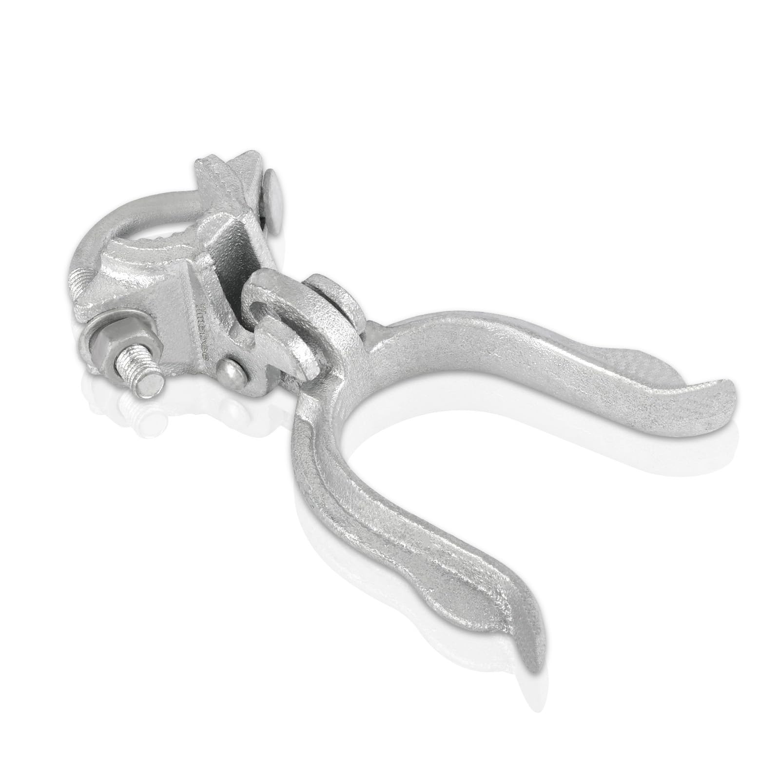 Photo 1 of Wmebee Chain Link Fence Gate Fork Latch - Commercial Heavy Duty - Malleable - Galvanized Gate Latch with Hole for Padlock (1-7/8" x 2-7/8")