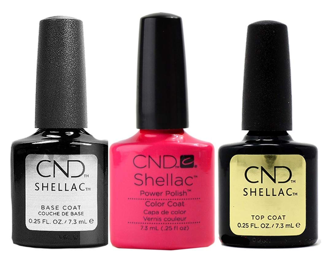 CND Original Shellac Tutti Frutti Plus Base Coat Plus Top Coat 7.3 ml 1er Set 1 x 22 ml