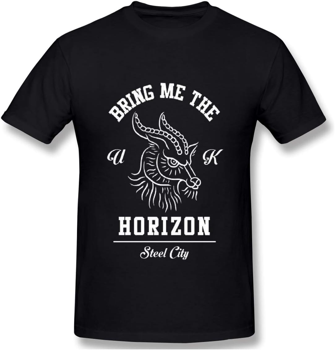 Men 2019 Bring Me The Horizon Cozy T Shirt Black