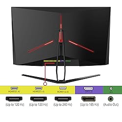 Sceptre Curved 27" 240Hz Gaming Monitor 1920 x