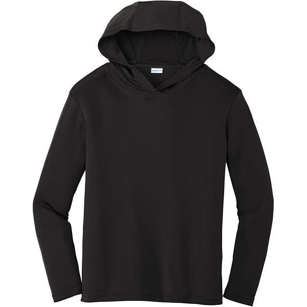 SPORT-TEK Unisex Posi-UV Pro Long Sleeve Hoodie | Breathable Gym